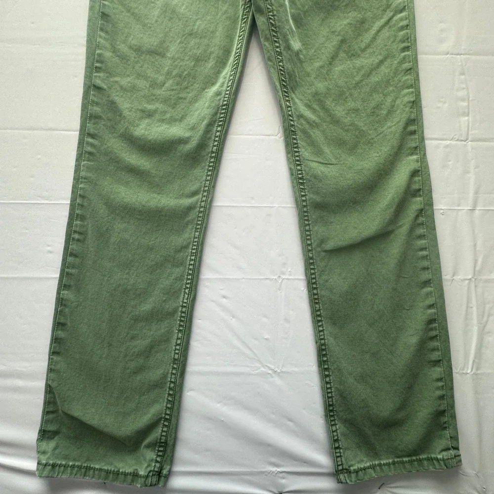 Levis 511 Slim Fit Green Pants Mens 32x32 Cotton Twill 04511-1911